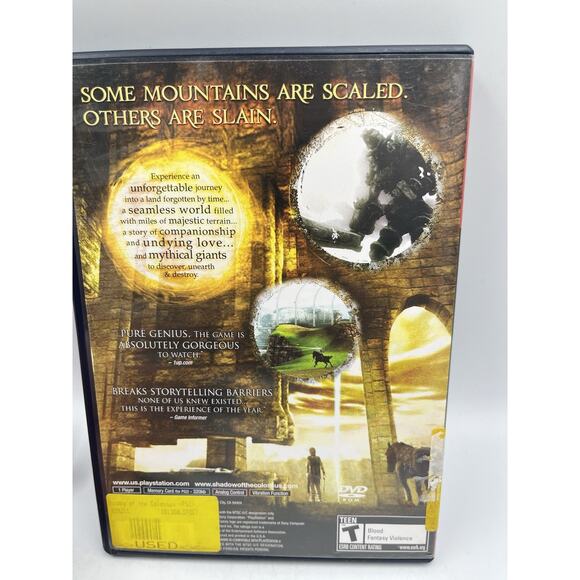 Shadow of the Colossus PS2 Sony PlayStation 2 CIB Complete W/ Reg Card Tested - Picture 2 of 8